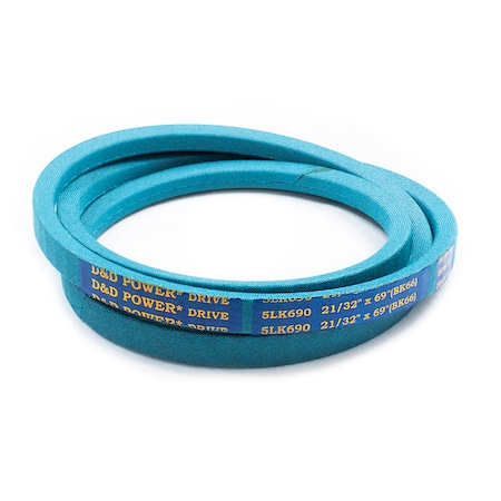 D&D 5LK690 69" Outside Length, 5/8" Top Width, 1 Ribs 5LK690